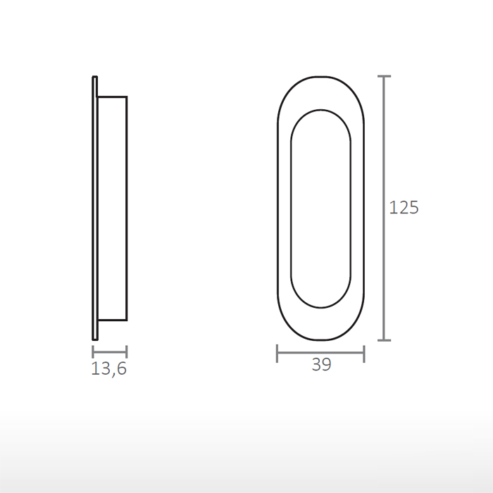 Cazoleta oval - 4052