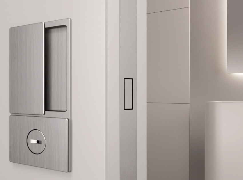 Puxador WAVE | Conjunto para porta batente